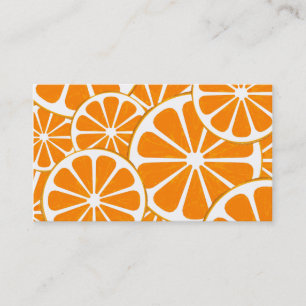 oranges business card