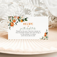 Oranges citrus recipe for the bride to be