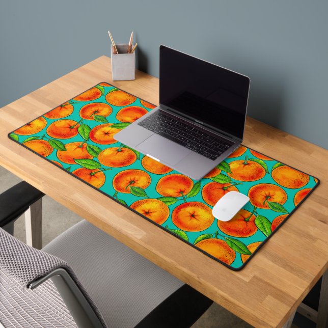 Oranges Desk Mat (Office 2)
