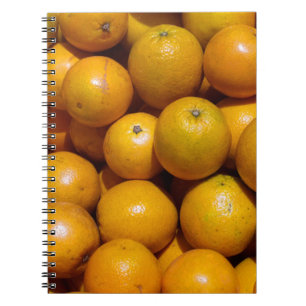 Oranges fruit Florida market orange  Notebook