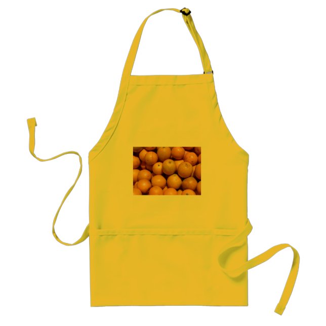 Oranges fruit Florida market orange  Standard Apron (Front)
