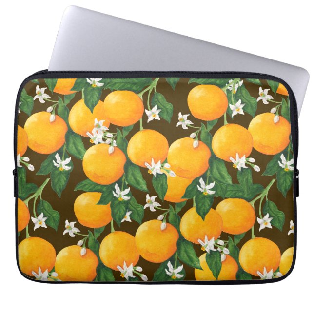 Oranges Laptop Sleeve (Front)