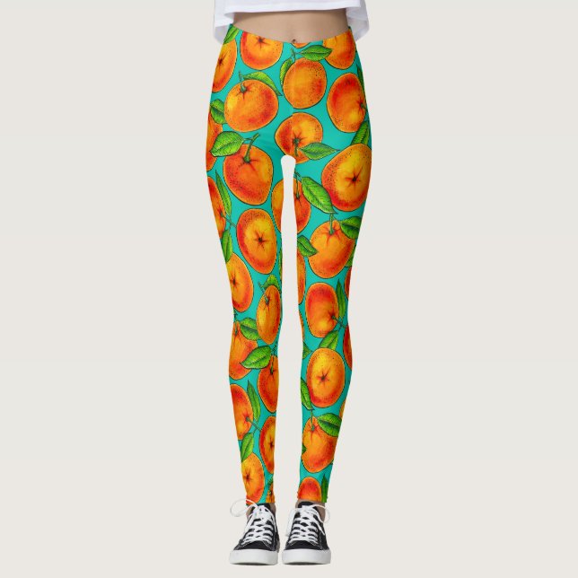 Oranges Leggings (Front)