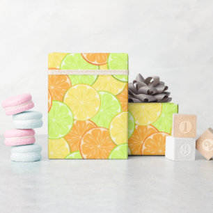 oranges lemons lime fruit citrus nature fresh wrapping paper