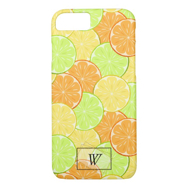 oranges lemons lime personalised fruit Case-Mate iPhone case (Back)