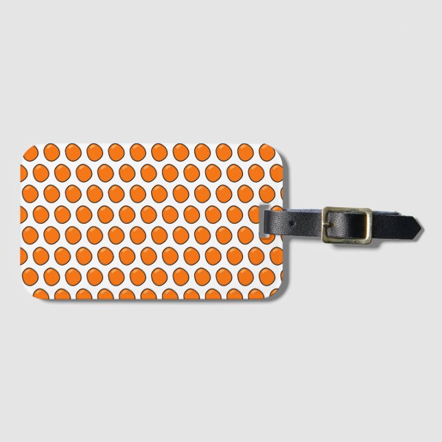 Oranges Luggage Tag (Front Horizontal)