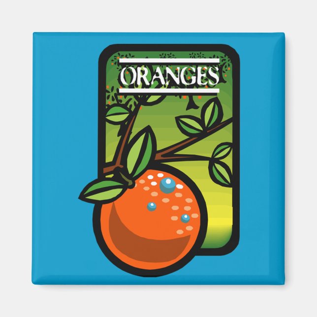 Oranges Magnet (Front)