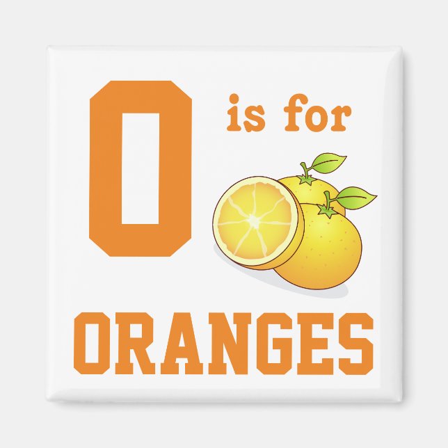 Oranges Magnet (Front)