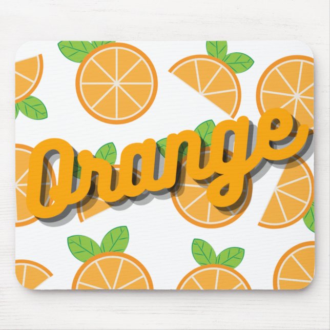 Oranges Mouse Mat (Front)