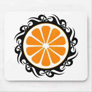 oranges. mouse mat