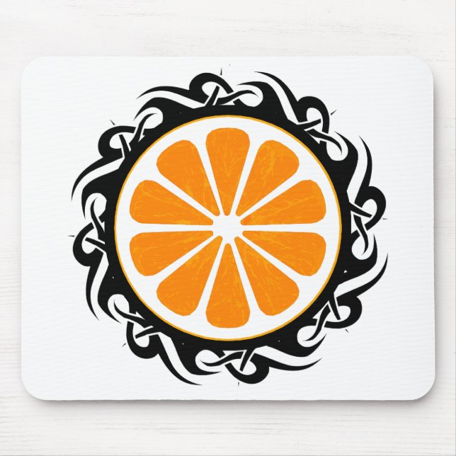 oranges. mouse mat (Front)