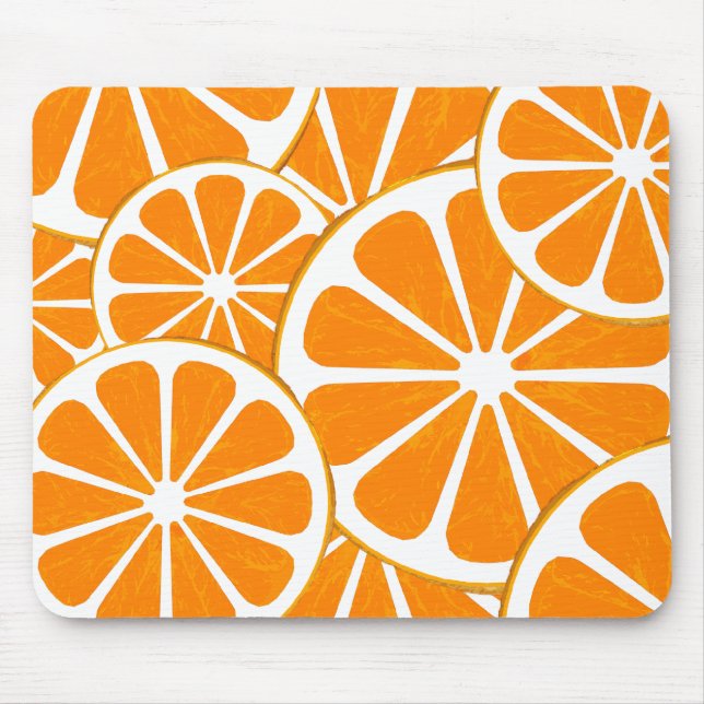 oranges. mouse mat (Front)