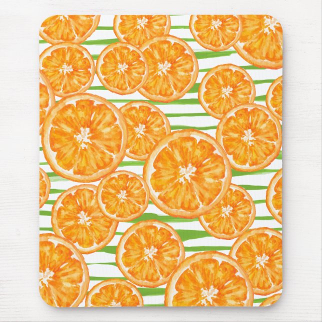 Oranges Mouse Mat (Front)