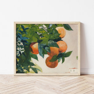 Oranges on a Branch   Winslow Homer Poster