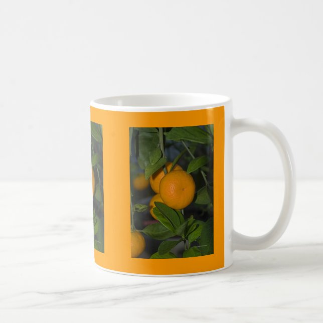 Oranges on the Tree Coffee Mug (Right)