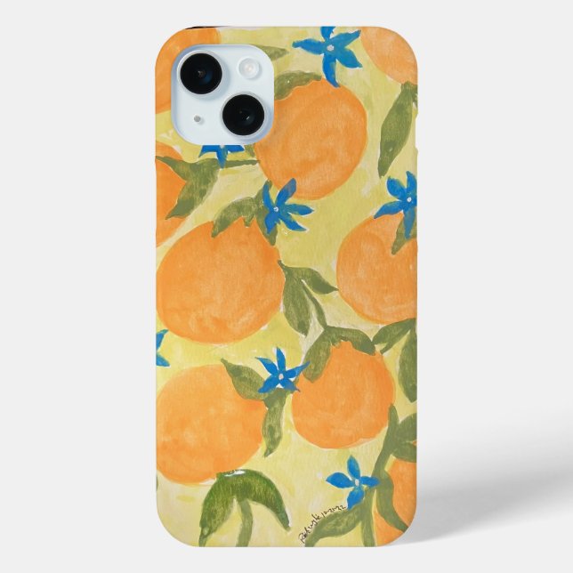 Oranges, Oranges, oranges Case-Mate iPhone Case (Back)
