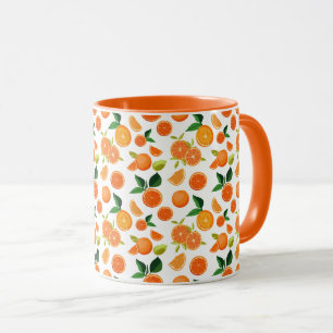 Oranges pattern  mug