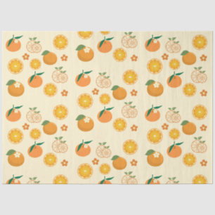 Oranges Pattern Tissue Paper