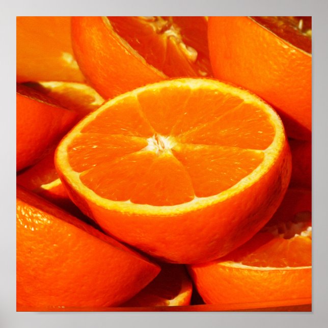 Oranges Photograph Poster (Front)