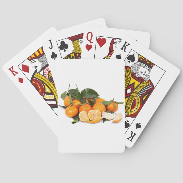 Oranges Playing Cards (Back)