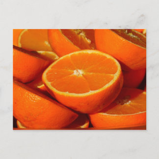 Oranges. Postcard