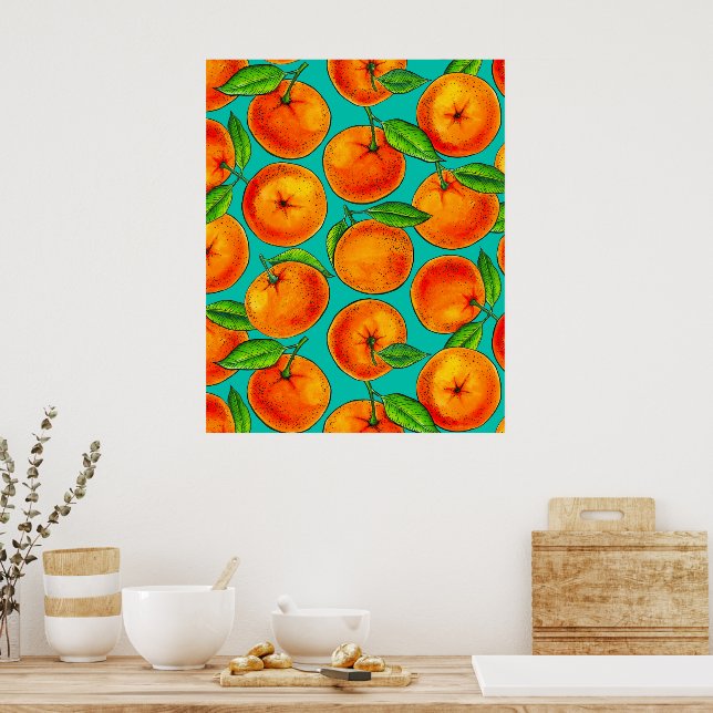 Oranges Poster (Kitchen)