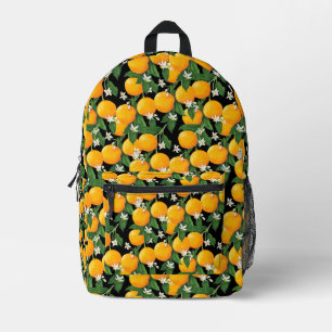 Oranges Printed Backpack