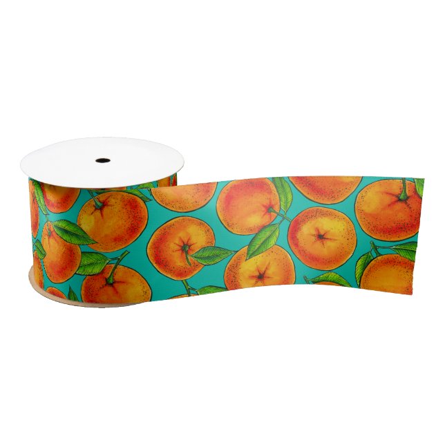Oranges Satin Ribbon (Spool)
