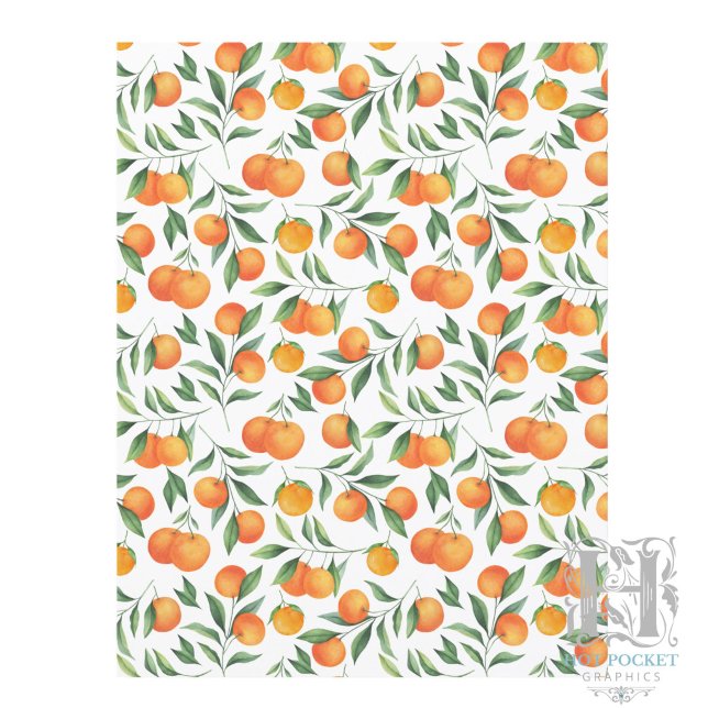 Oranges Scrapbook Paper (Creator Uploaded)