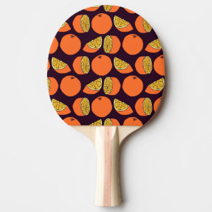 Oranges seamless pattern, vintage texture. ping pong paddle