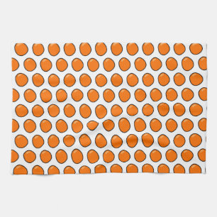 Oranges Tea Towel