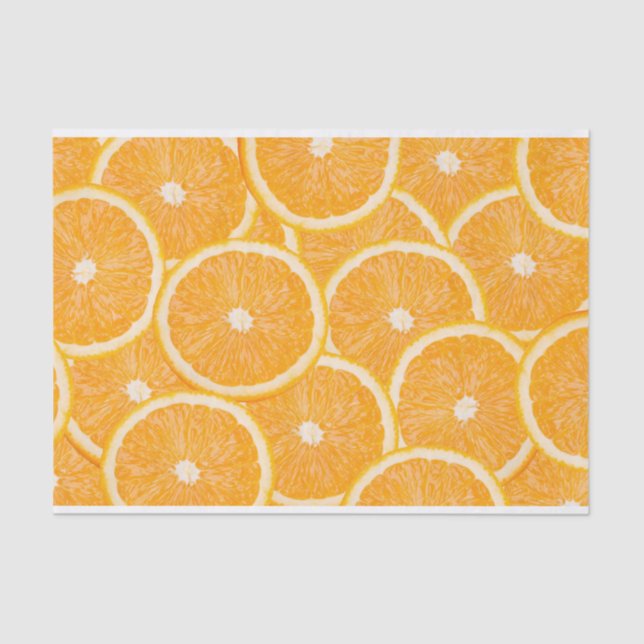 Oranges tissue paper (Front)