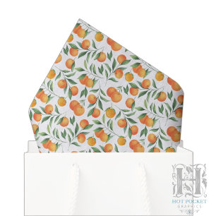 Oranges Tissue Paper