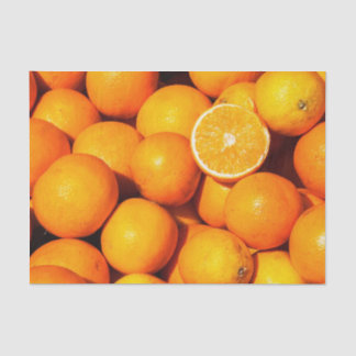 Oranges Tissue Paper