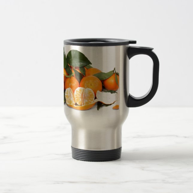 Oranges Travel Mug (Right)