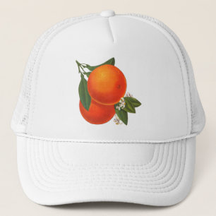 Oranges Vintage Crate Art Trucker Hat