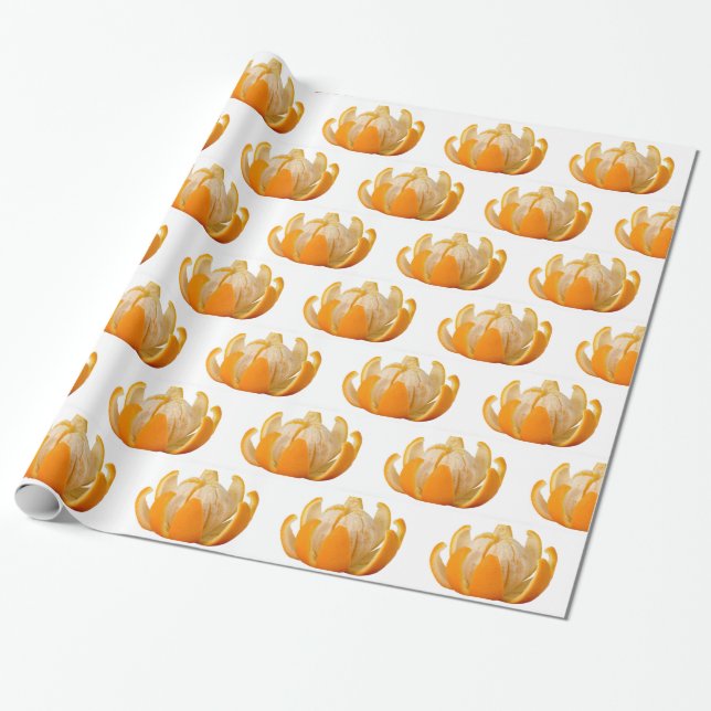 Oranges Wrapping Paper (Unrolled)
