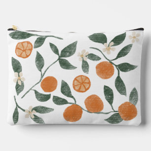 Oranges Zipper Pouch - Large