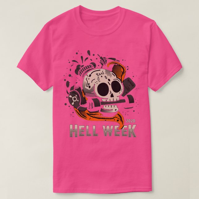 ORANGETHEORY Hell Week October 2022 Gift Halloween T-Shirt (Design Front)