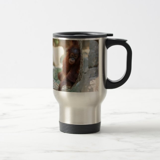 OrangUtan 001 Travel Mug (Right)