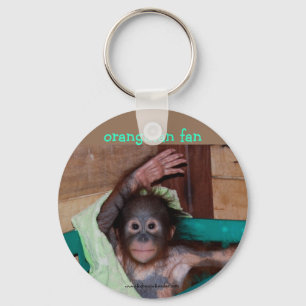 Orangutan at the Sanctuary Key Ring