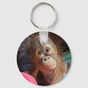 Orangutan Baby Keychain
