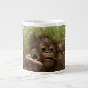 Orangutan Baby Large Coffee Mug