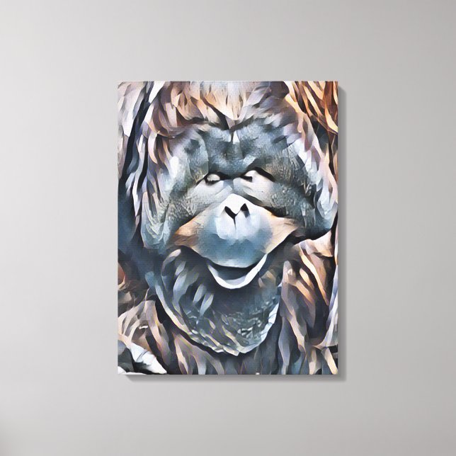 ORANGUTAN CANVAS PRINT (Front)