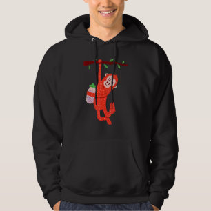 Orangutan Chimpanzee Monkey Animal Banana Bottle B Hoodie