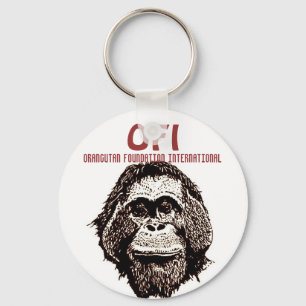 Orangutan Foundation International Key Ring