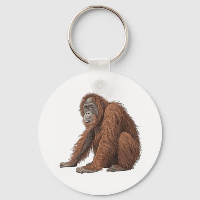 Orangutan Key Ring (Front)