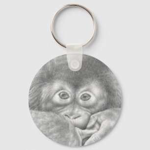 Orangutan Keychain