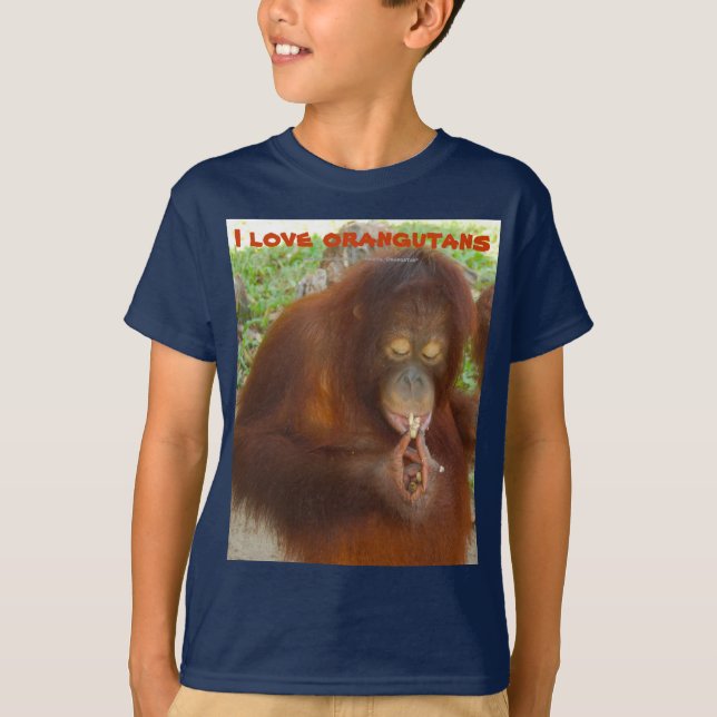 Orangutan Love T-Shirt (Front)
