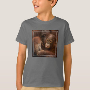 Orangutan Mother and Baby at the Zoo T-Shirt
